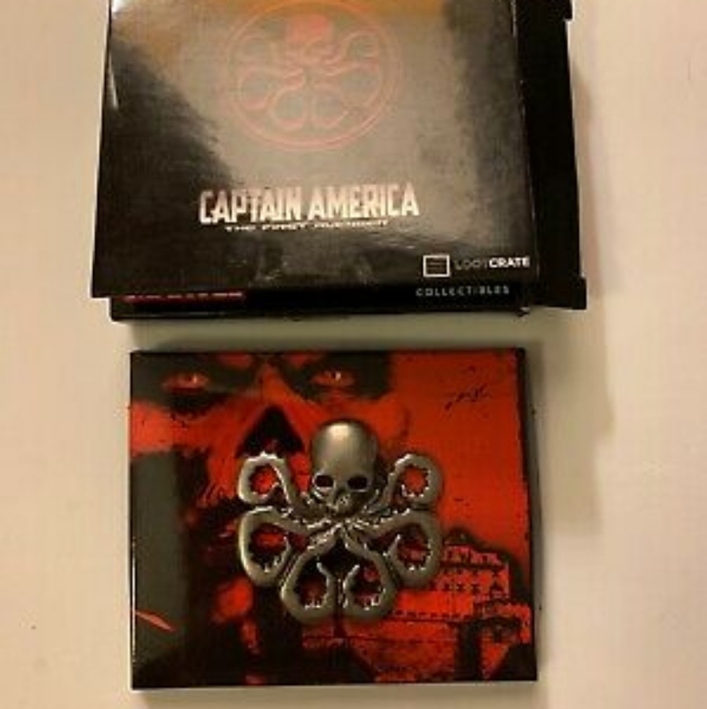 NIB Captain America Hydra Replica Pin
